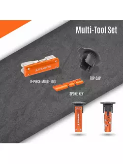 GRANITE Mehrfachwerkzeug multitool STASH 30mm Orange GTKS19OD30-012