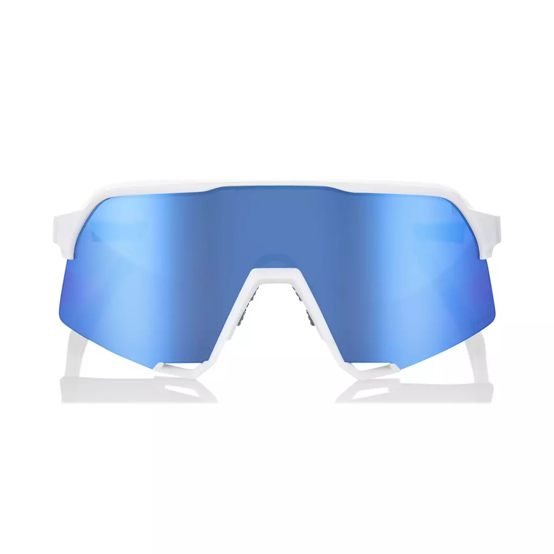 100% Brille mit Wechselgläsern S3 (HiPER Blue Multilayer Mirror Lens + Clear Lens) matte black STO-61034-407-02