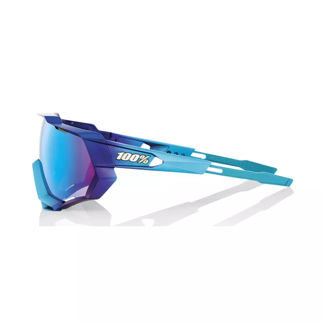 100% Sportbrille SPEEDTRAP (Blue Topaz Multilayer Mirror Lens) blue STO-61023-228-01