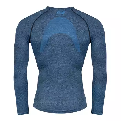 FORCE Thermoaktives Herren-T-Shirt SOFT blue 9034162