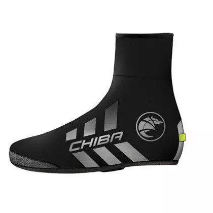 CHIBA FULL NEOPREN Regenschutz für Fahrradschuhe, schwarz 31499C-3