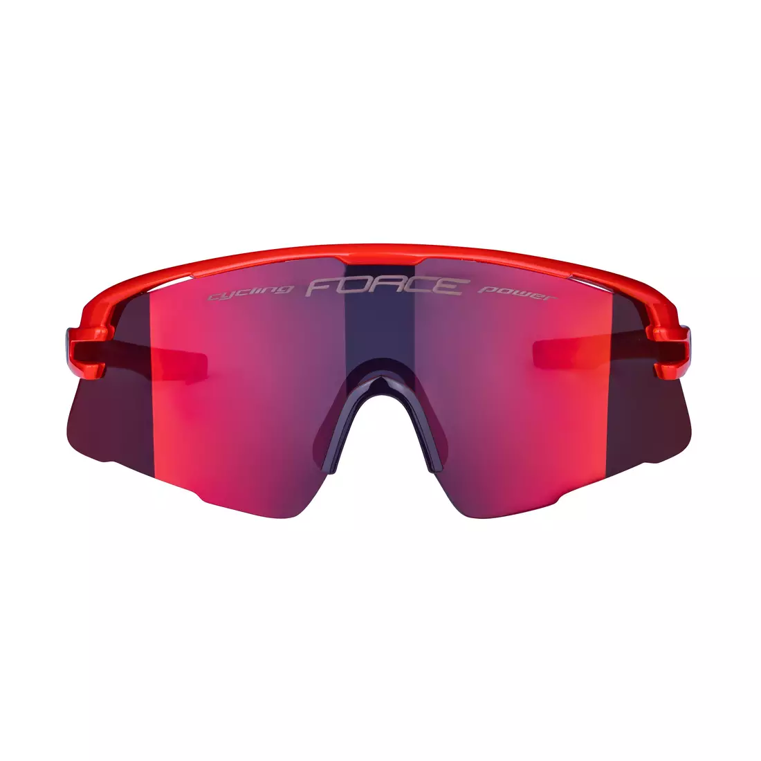 FORCE Sportbrille AMBIENT (red mirror lens S3) red/grey 910932