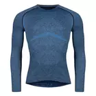 FORCE Thermoaktives Herren-T-Shirt SOFT blue 9034162