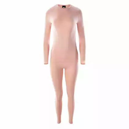 IGUANA, Damen-Set thermoaktive Unterwäsche: T-Shirt + Leggings LADY ZINKE II, rosa