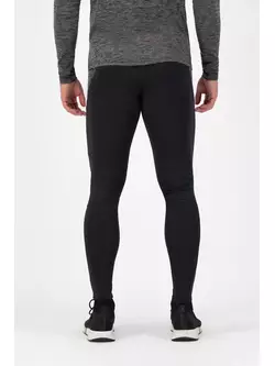 Rogelli ENJOY Warme Herren Sporthose, schwarz reflektierend