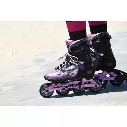 FILA SKATES Inline-Skates für Damen LEGACY PRO 80 black-violett 10619105370