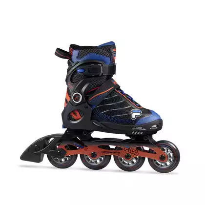 FILA SKATES Inline-Skates für Kinder WIZY ALU black/red/blue 10618130380