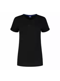 Rogelli LOGO Damen-T-Shirt, Schwarz