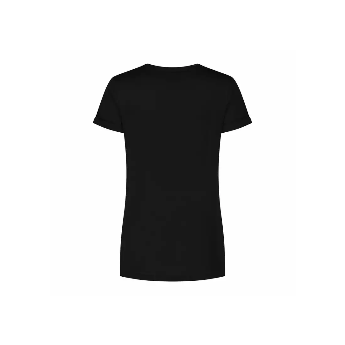Rogelli LOGO Damen-T-Shirt, Schwarz