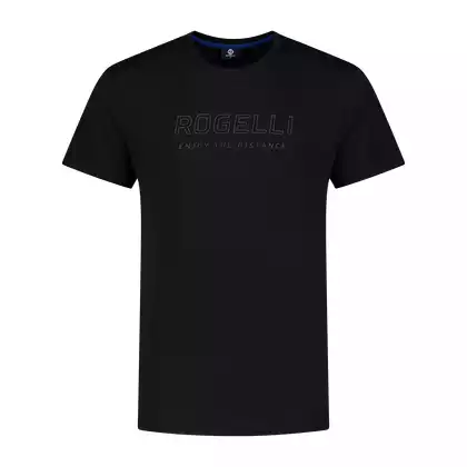 Rogelli LOGO Herren-T-Shirt, Schwarz