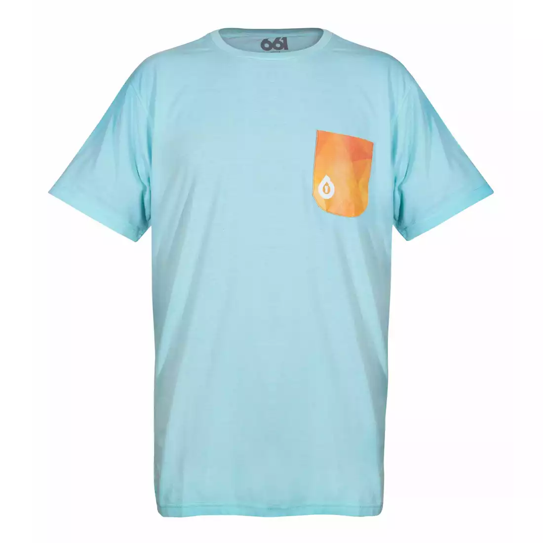 661 GEO POCKET Tee Herren-T-Shirt, Blau