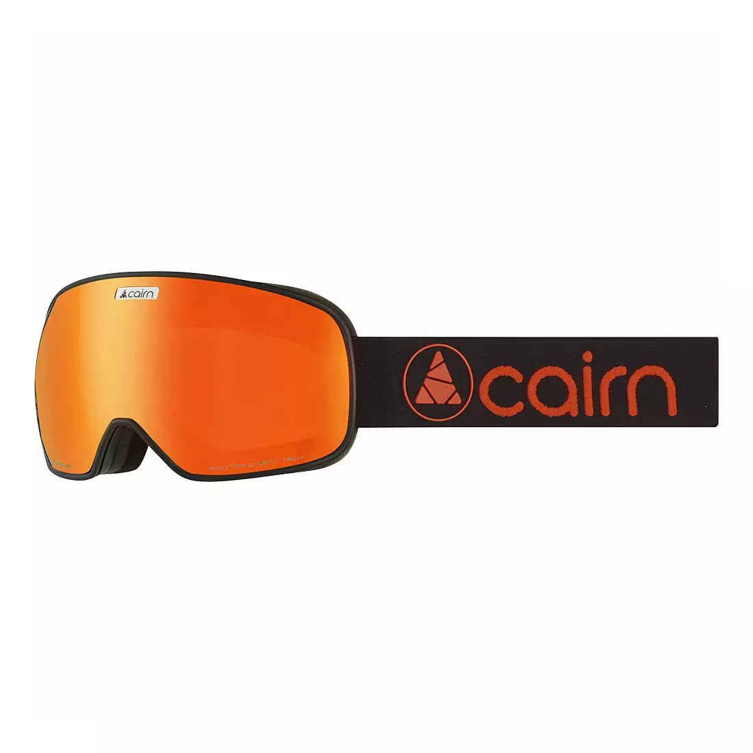 CAIRN MAGNETIK J SPX3000 IUM Ski-/Snowboardbrillen für Kinder, schwarz matt/orange