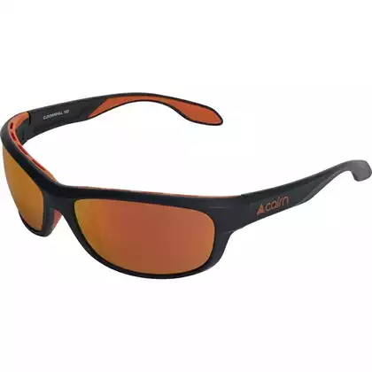 CAIRN Sportbrille DOWNHILL 190, black-orange CDOWNHILL190