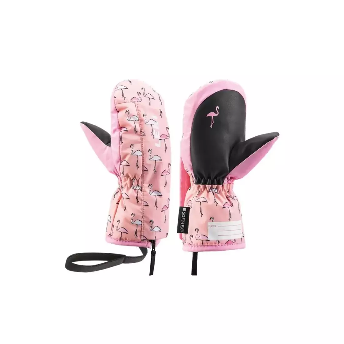 LEKI Little Flamingo Zap Mitt Skihandschuhe für Kinder, pink