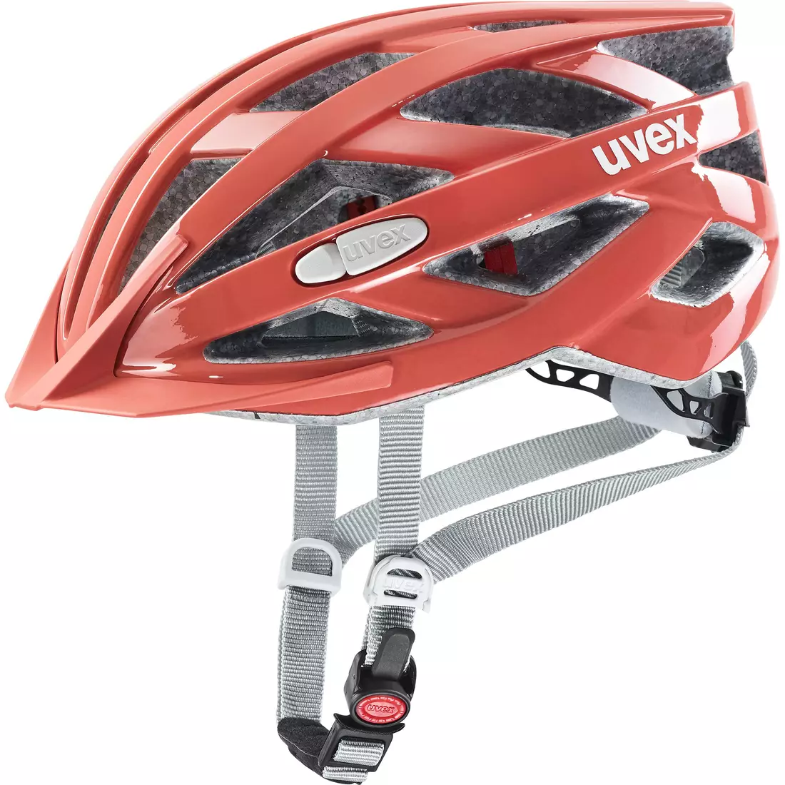 UVEX I-VO 3D Fahrradhelm, rot