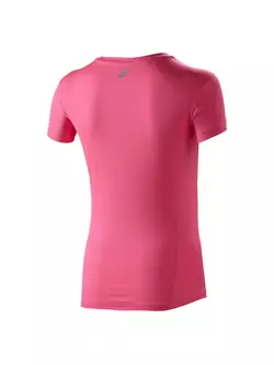 ASICS 110423-0273 GRAPHIC SS TOP – Damen-Lauf-T-Shirt, Farbe: Pink