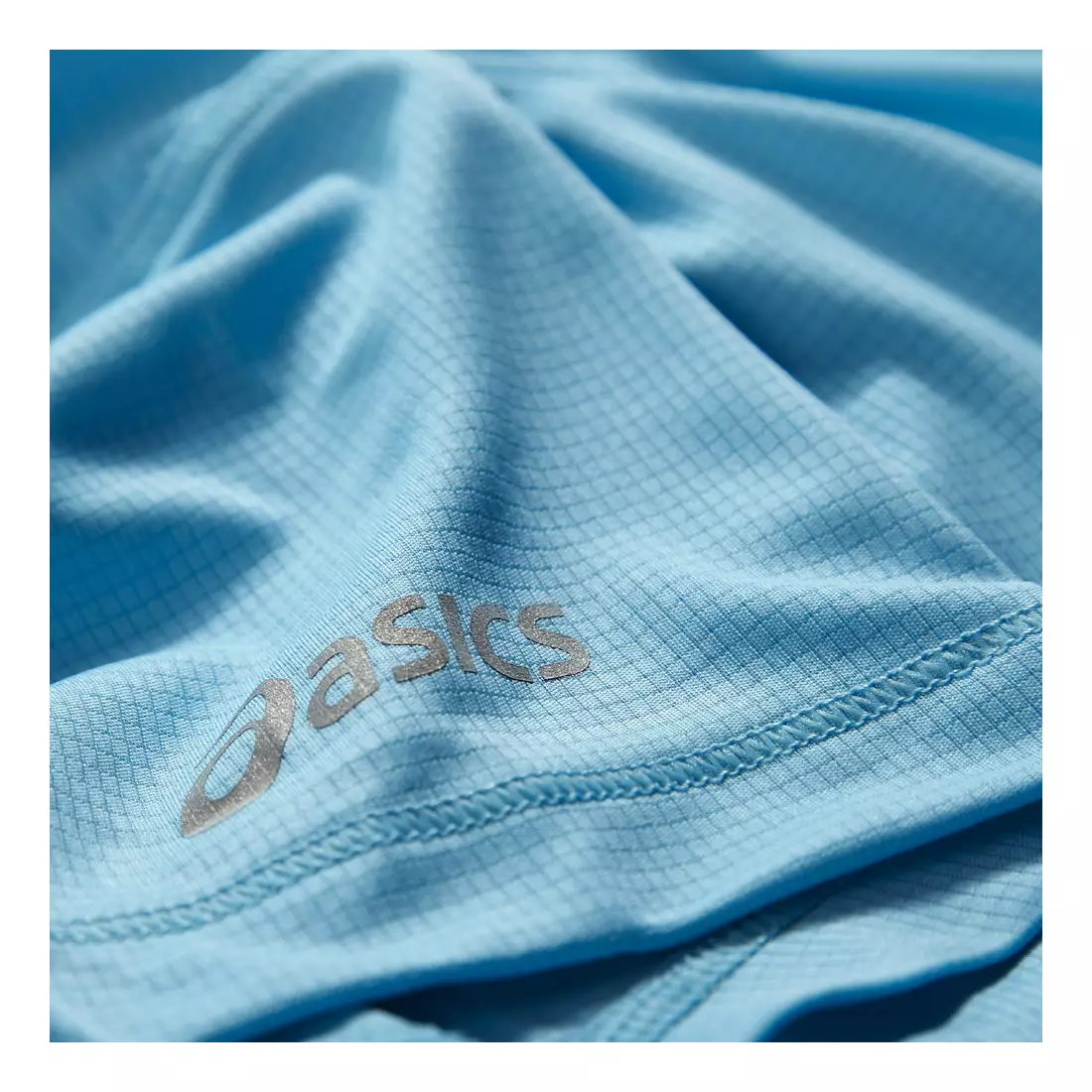 ASICS 110423-0877 GRAPHIC SS TOP – Damen-Lauf-T-Shirt, Farbe: Blau
