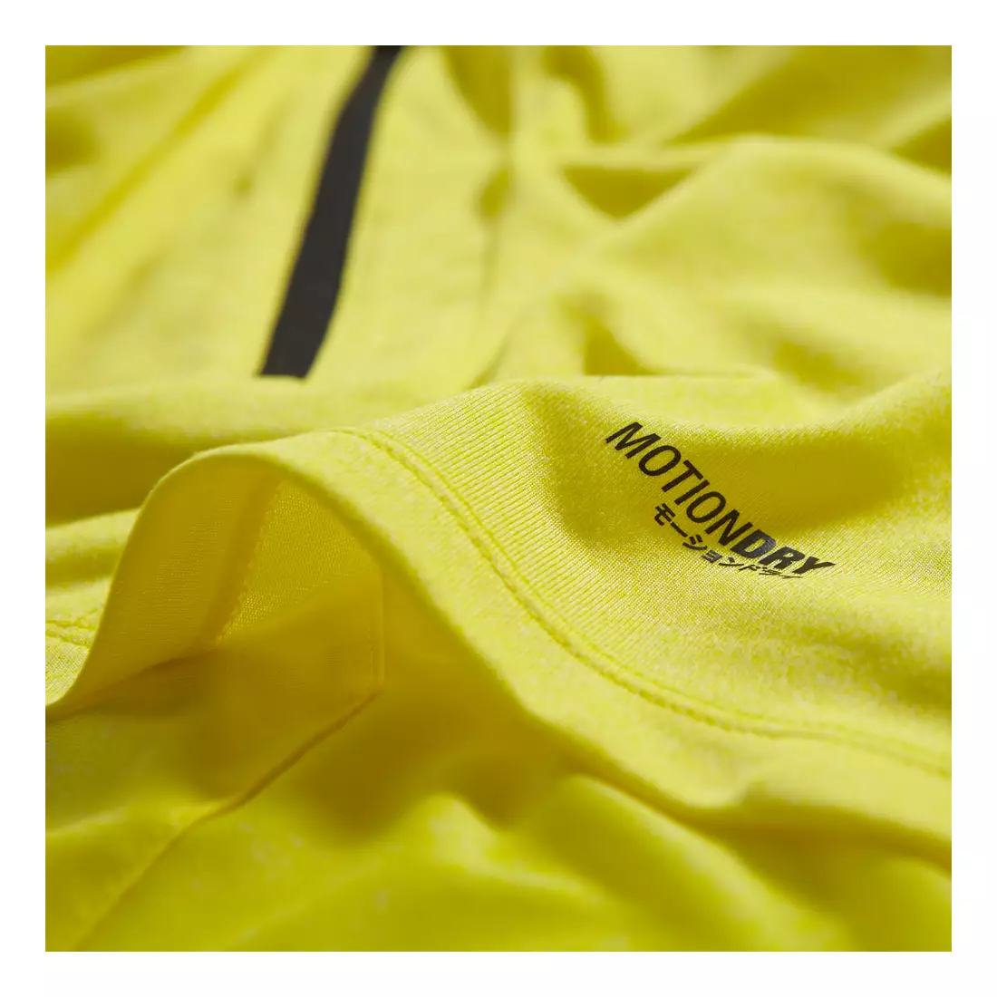 ASICS 110520-0396 SOUKAI 1/2 ZIP HOODIE – Herren-T-Shirt mit Kapuze, Farbe: Gelb
