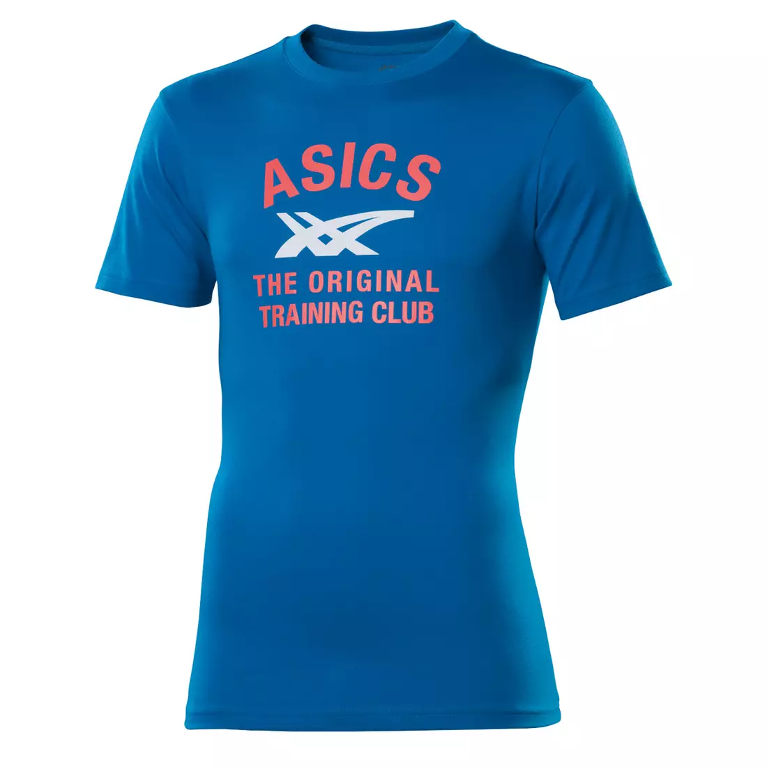 ASICS 113187-0861 STRIPES TEE - Herren-Sport-T-Shirt, Farbe: Blau