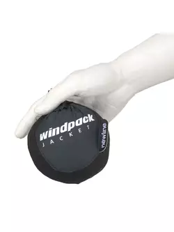 NEWLINE WINDPACK JACKET - ultraleichte Sport-Windjacke 14176-060, Farbe: Schwarz