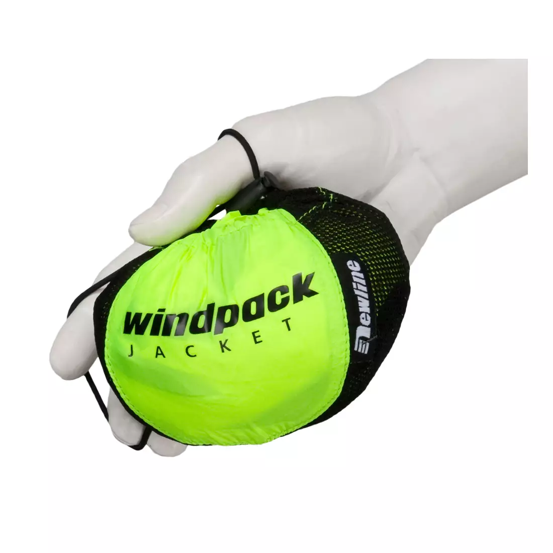 NEWLINE WINDPACK JACKET - ultraleichte Sport-Windjacke 14176-090, Farbe: Fluor