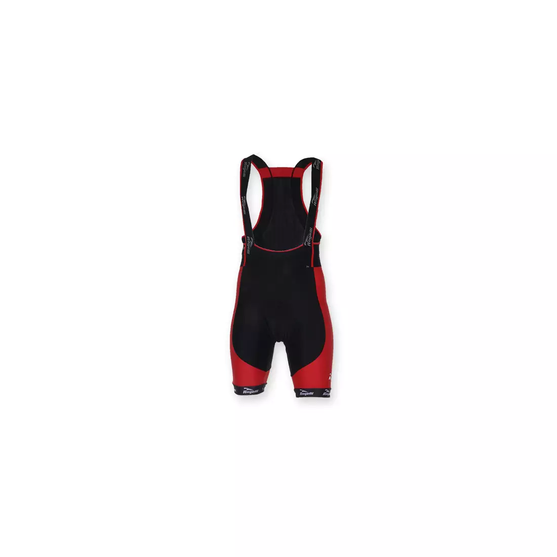 ROGELLI PORCARI – Herren-Trägerhose, Farbe: Schwarz und Rot