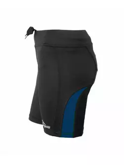 ROGELLI  RUN  EDIA - Damen Sporthose, Farbe: Schwarz-Blau