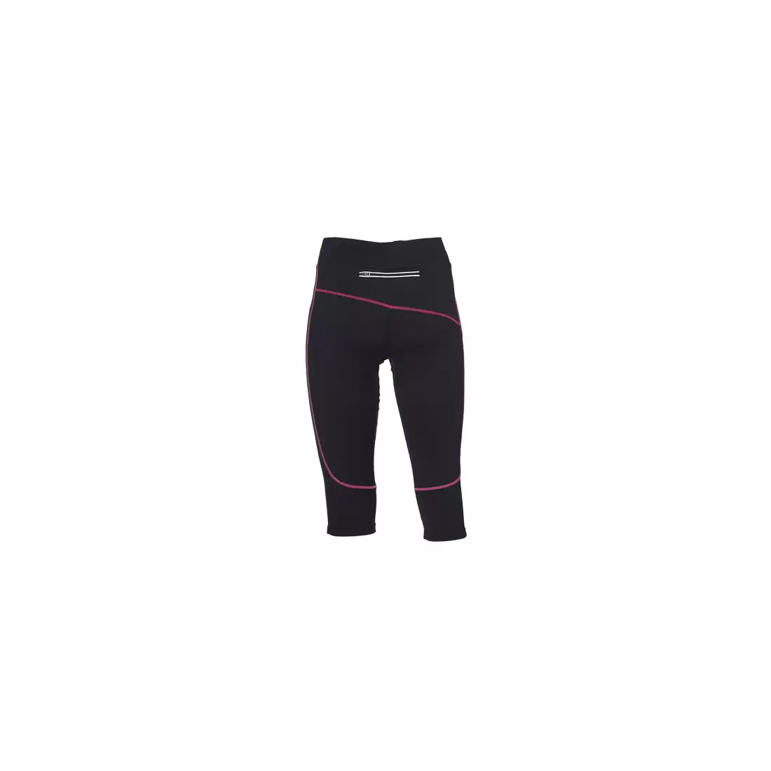 ROGELLI RUN MADILON – 3/4-Laufshorts für Damen – Farbe: Schwarz und Pink