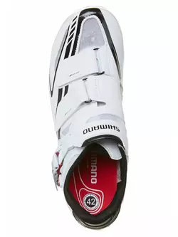 SHIMANO SH-R170W - Rennradschuhe, Farbe: Weiß