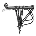 SPORT ARSENAL 215 – Fahrradheckträger aus Aluminium zum Transport von Packtaschen, schwarz