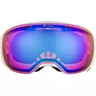 ALPINA BIG HORN Q-LITE ski-/snowboardbrille, white gloss