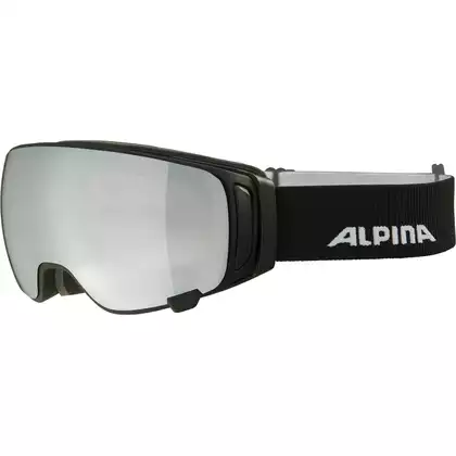 ALPINA DOUBLE JACK MAG Q-LITE ski-/snowboardbrille, black matt