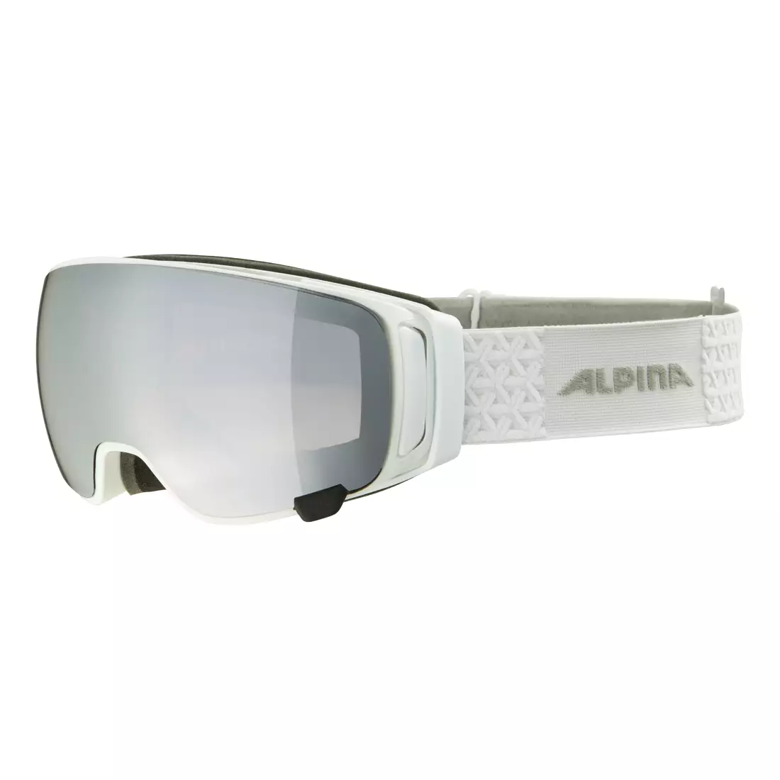 ALPINA DOUBLE JACK MAG Q-LITE ski-/snowboardbrille, white gloss