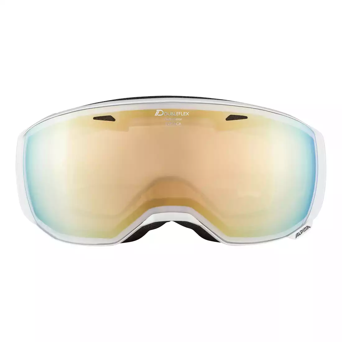 ALPINA M30 ESTETICA Q-LITE ski-/snowboardbrille, pearl white gloss