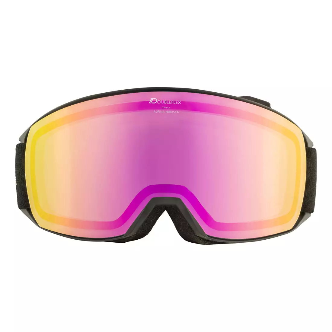 ALPINA M40 NAKISKA Q-LITE ski-/snowboardbrille, black-rose matt
