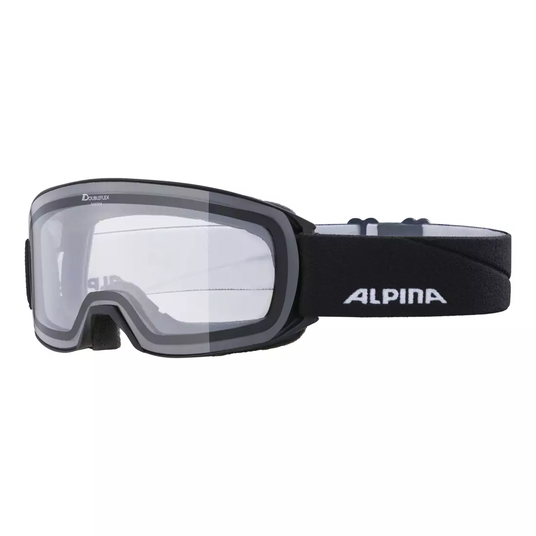 ALPINA Ski - Snowboardbrille CLEAR M40 NAKISKA schwarze Matte S0A7281133