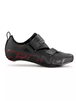 CRONO CT-1-20 Triathlon-Radschuhe MTB, Composite, schwarz