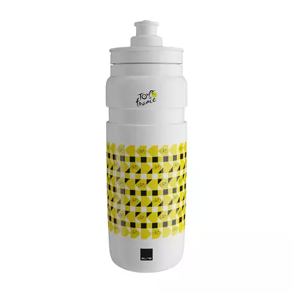 ELITE FLY Teams 2021 Trinkflasche fahrrad Tour de France White, 750ml