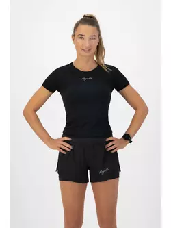 ROGELLI ESSENTIAL Lauf-T-Shirt für Damen, Schwarz