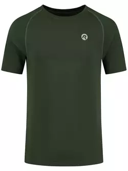 ROGELLI ESSENTIAL Lauf-T-Shirt für Herren, Grün