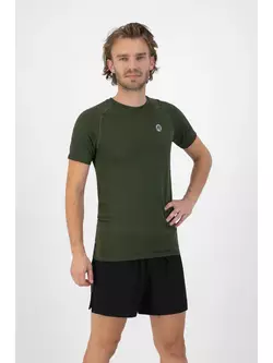 ROGELLI ESSENTIAL Lauf-T-Shirt für Herren, Grün