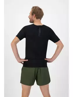ROGELLI ESSENTIAL Lauf-T-Shirt für Herren, Schwarz