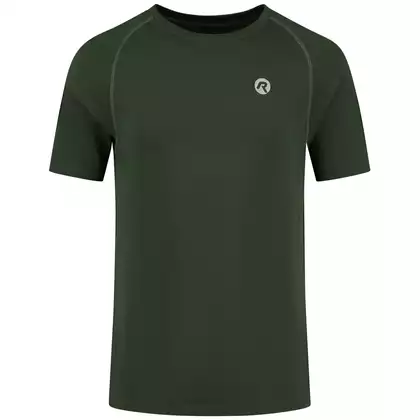 ROGELLI ESSENTIAL Lauf-T-Shirt für Herren, Grün 