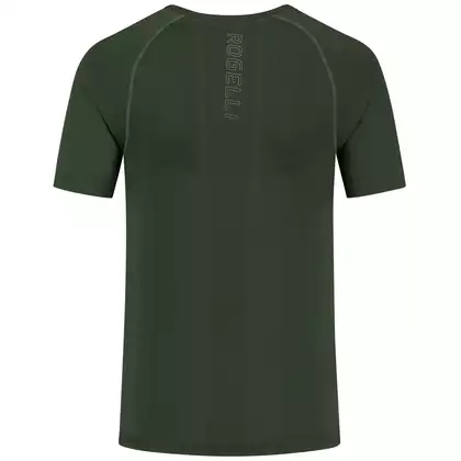 ROGELLI ESSENTIAL Lauf-T-Shirt für Herren, Grün 
