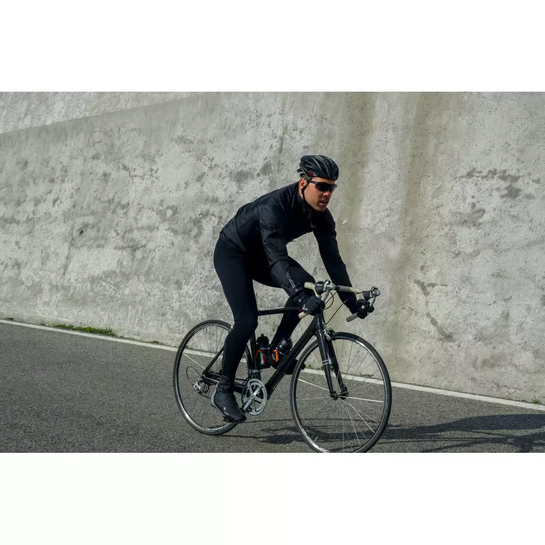 Rogelli CORE / ARIZONA Herren Fahrrad Windjacke, Schwarz