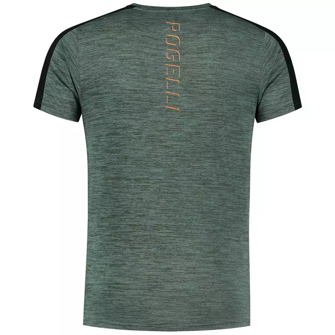 Rogelli JAKE Lauf-T-Shirt für Herren, khaki-orange