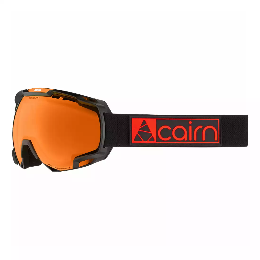 CAIRN MERCURY EVO NXT PRO Ski-/Snowboardbrille, schwarz und orange