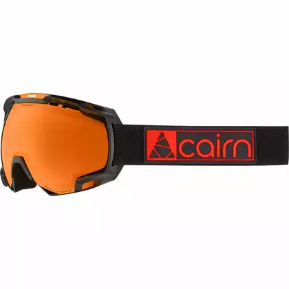 CAIRN MERCURY EVO NXT PRO Ski-/Snowboardbrille, schwarz und orange