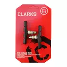 CLARKS CP510 MTB Bremsbeläge für Bremsen V-brake, Schwarz