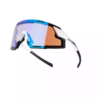 FORCE GRIP Sportbrillen, Kontrastgläser, Weiß